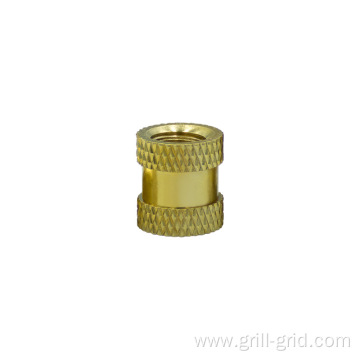 Customized OEM M2 brass knurled insert nut